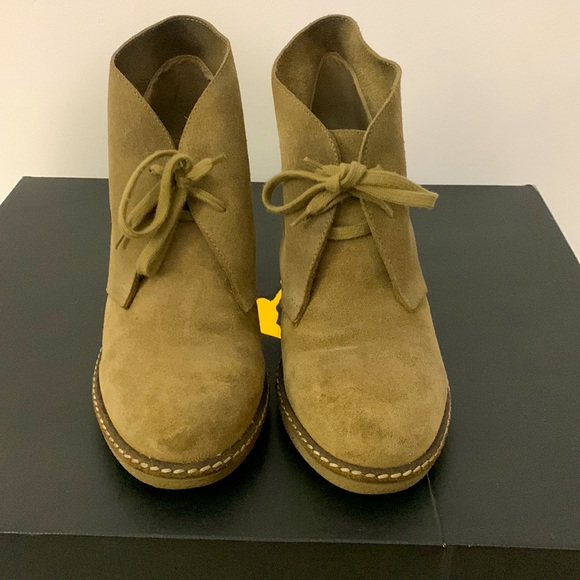 J. Crew Tan Ankle Booties - Picture 3 of 4